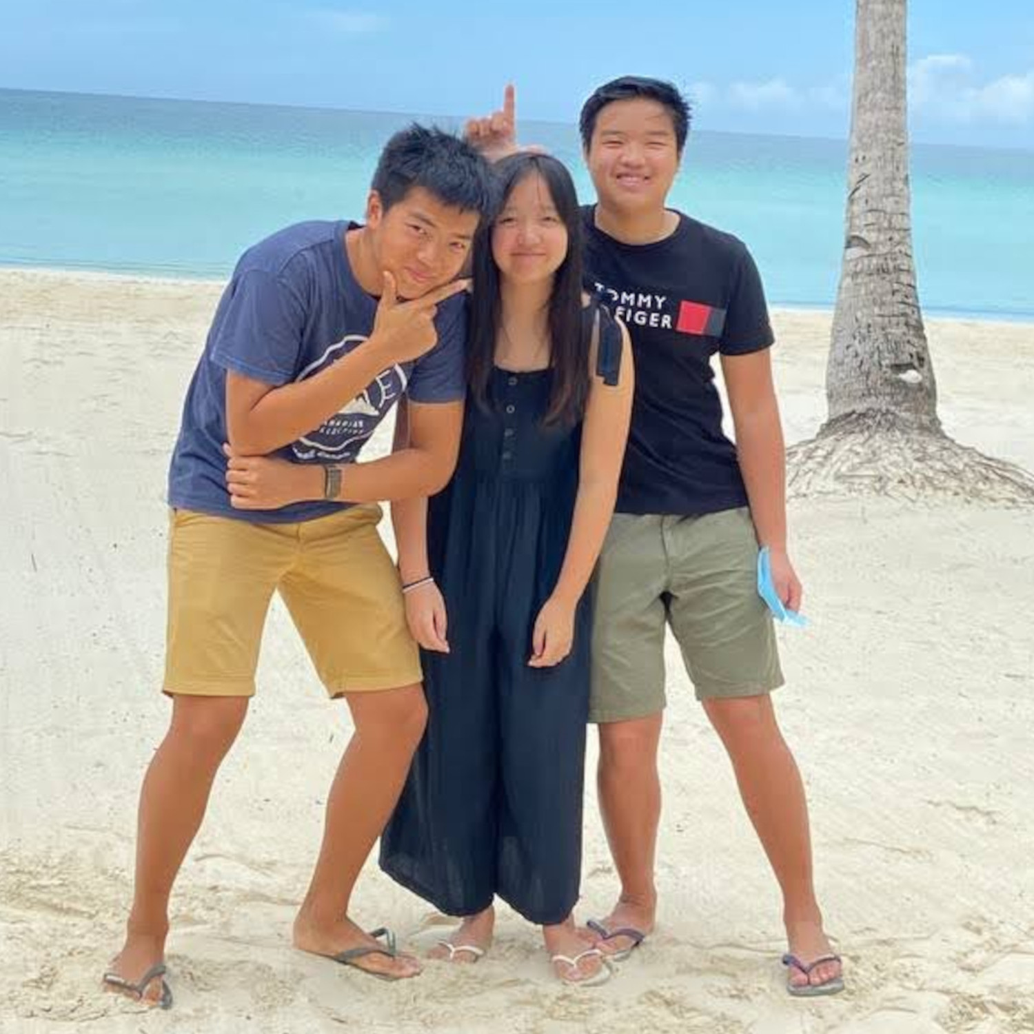 Gabrielle and her siblings